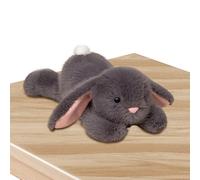 Conejo en - Bunny en con Orejas Flexibles | Colección realista de Animales Acariñosos | Decoración de Compañero Apreciado para el Dormitorio de Salón, Regalo de Conejo en Dulce relajante