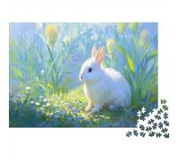 Conejo Enano holandés Puzzle 1000 Piezas Rompecabezas Adultos Niños A Partir De 12 Años Mascotas Populares Imposible Rompecabezas Estimulante Juego 1000pcs (75x50cm)