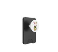 Conejo japonés Pop Art Fortuna Maneki Neko Bunny PopSockets PopWallet para MagSafe