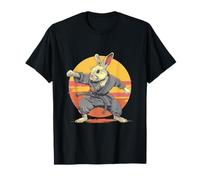 Conejo Karate Motivo Taekwondo Jiu-Jitsu MMA Cute Bunny Camiseta