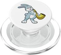 Conejo Músico Saxofón Música PopSockets PopGrip para MagSafe
