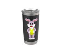 Conejo Natación Traje de baño Verano Vaso térmico de acero inoxidable de doble pared