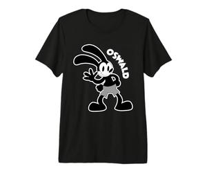 Conejo Oswald Ondeando Conejo Camiseta Premium