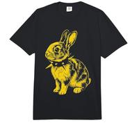 Conejo Rocker Punk Metal Rock and Roll Música Conejo Comfort Colors Adult Heavyweight T-Shirt