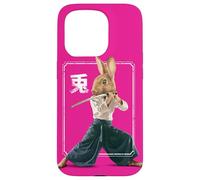 Conejo sigiloso Ninja - Kung Fu Bunny Warrior Carcasa para iPhone 15 Pro