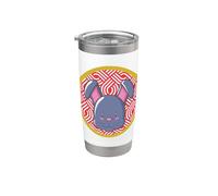 Conejo signo del zodiaco chino Vaso térmico de acero inoxidable de doble pared