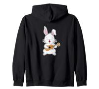 Conejo Tocando la Sudadera con Capucha