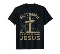 Conejo tonto Pascua es para Jesús Religioso Cristiano Camiseta