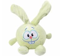 Conejo verde de peluche con sonido - Juguete para perros