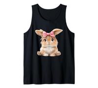 Conejo y Felices Pascuas Camiseta sin Mangas