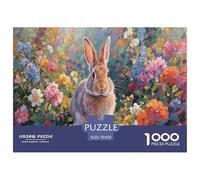 Conejo1000 Piece Jigsaw Puzzles for Adults and Kids Family Game Among The florsFun and Challenging Home Decors Great Regalo Idea70x50cm/1000pcs