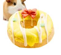 Conejos Accesorios de roedores en Forma de Cake kuchenzeiten Hechos de Madera Natural, Juguetes de Cuidado para Conejos | Kleinier orgánico Kielzeugen, Bloques de mordisco de hámster para dient