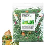 Conejos Heno Alimentos - Cacha De Heno Orgánica | Cacha De Control De Olor Para Conejos, Ropa De Hamster Heno De Hierbas Segura, Alimentos Para Mascotas Saludables Mejora El Dige