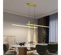 CONERY Araña Lineal 3000-6000K Lámpara Colgante Creativa Lámpara Colgante LED Minimalista Decoración Moderna para el hogar Iluminación Interior LED de Hierro Iluminación de suspensión Regulable para