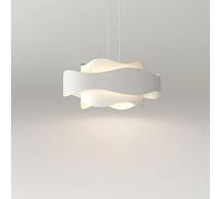 CONERY Candelabro LED de Color Crema Blanco Lámpara Colgante en Forma de Nube Lámpara Colgante Linda Control de Pared Accesorios de iluminación de suspensión LED Iluminación Interior de