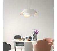 CONERY Falda creativa Lámpara colgante LED Lámpara de color crema blanca Control de pared Hogar moderno Accesorios de iluminación de suspensión LED Lámpara colgante LED de hierro Iluminación ajustable