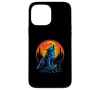 Conexión Celestial Lobo, Animal Espiritual Carcasa para iPhone 13 Pro MAX