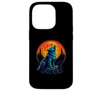 Conexión Celestial Lobo, Animal Espiritual Carcasa para iPhone 14 Pro