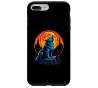 Conexión Celestial Lobo, Animal Espiritual Carcasa para iPhone 7 Plus/8 Plus