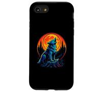 Conexión Celestial Lobo, Animal Espiritual Carcasa para iPhone SE (2020) / 7/8