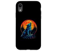 Conexión Celestial Lobo, Animal Espiritual Carcasa para iPhone XR