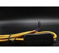 Conexión con Interruptor - Cable de 1,5 m en Dorado, controlar Dispositivos eléctricos con Elegancia y Confort. Ideal para tu hogar o Oficina.*