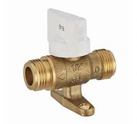 Conexión de 2 piezas butano/propano hembra F20 x 150 para soldadura, nogal y titabaut, diámetro de 12 mm, 5071-12C1