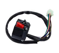Conexión de alimentación ABS e interruptor de arranque de luz, interruptor de parada de emergencia para un rendimiento estable en condiciones extremas interruptor de matanza de motocicleta