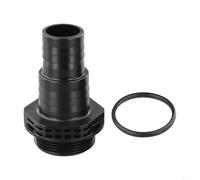 Conexión de bomba con junta tórica para SPS50 para SPS75 para SPS100 Bomba de circulación Pieza de repuesto Integración y operación sin costuras (1 juego)