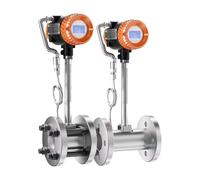 Conexión de brida del caudalímetro Vortex, señal antisísmica, estable, sin contacto directo con la medición líquidos y gases, firme(DN15-50 High Precision)