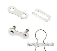 Conexión de cadena para bicicleta - Conector de conexión de cadena faltante en bicicleta, conexión de cadena faltante en bicicleta confiable y resistente para bicicleta de carretera