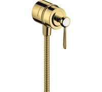 conexión de manguera hansgrohe AXOR Montreux Fixfit Stop, válvula de retención,