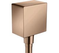 conexión de manguera hansgrohe AXOR ShowerSolutions FixFit Square, 36732300, ...