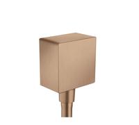 conexión de manguera hansgrohe AXOR ShowerSolutions FixFit Square, 36732310, ...