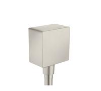 conexión de manguera hansgrohe AXOR ShowerSolutions FixFit Square, 36732800, ...