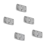 Conexión de mesa permanente y flexible de mezcla de metal para estancias densas. Articulación de la parte superior de la mesa silenciosa sin equipar