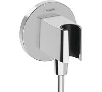 conexión de pared hansgrohe FixFit S, con soporte de ducha, 26888000, color: ...