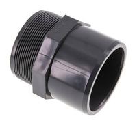 Conexión de PVC Hembra 75x90mm x Macho G 3''