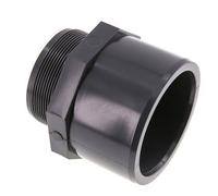 Conexión de PVC Hembra 90x110mm x Macho G 3''