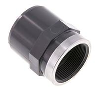 Conexión de PVC Macho 75mm x Hembra Rp (rosca interna cilíndrica) 2''