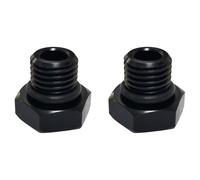 Conexión Del Adaptador De Cabeza Hexagonal De Aluminio Servicio Pesado Conexión Fluido A Prueba Fuga Adecuada Para Líneas Fluido 1 Par Adaptador Reutilizable