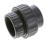 Conexión Hembra de Unión de PVC Rp (rosca interna cilíndrica) 2-1/2'' EPDM