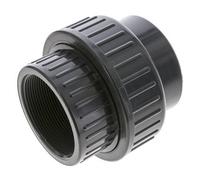 Conexión Hembra de Unión de PVC Rp (rosca interna cilíndrica) 2-1/2'' FKM
