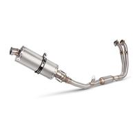Conexión Medio Conectar Silenciador Para CFMOTO Para Ibex450 Para 450MT Completo Silenciador Colector Escape Motocicleta Línea