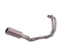 Conexión Medio Conectar Silenciador Para R3 Para R25 Para MT03 Para MT25 2015-2024 Completo Escape Modificar Silenciador Colector Aleación Titanio(TYPE-E)