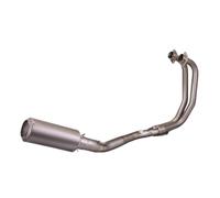 Conexión Medio Conectar Silenciador Para R3 Para R25 Para MT03 Para MT25 2015-2024 Completo Escape Modificar Silenciador Colector Aleación Titanio(TYPE-C)