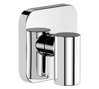 Conexión mural hansgrohe FixFit Fine Q con desconector, 28884000, Color: cromado