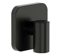 Conexión mural hansgrohe FixFit Fine Q con desconector, 28884340, Color: Cromo negro cepillado