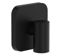 Conexión mural hansgrohe FixFit Fine Q con desconector, 28884670, Color: negro mate