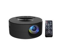 Conexión sin complicaciones, miniproyector portátil para exteriores con altavoz incorporado, experiencia de proyección vívida, proyector